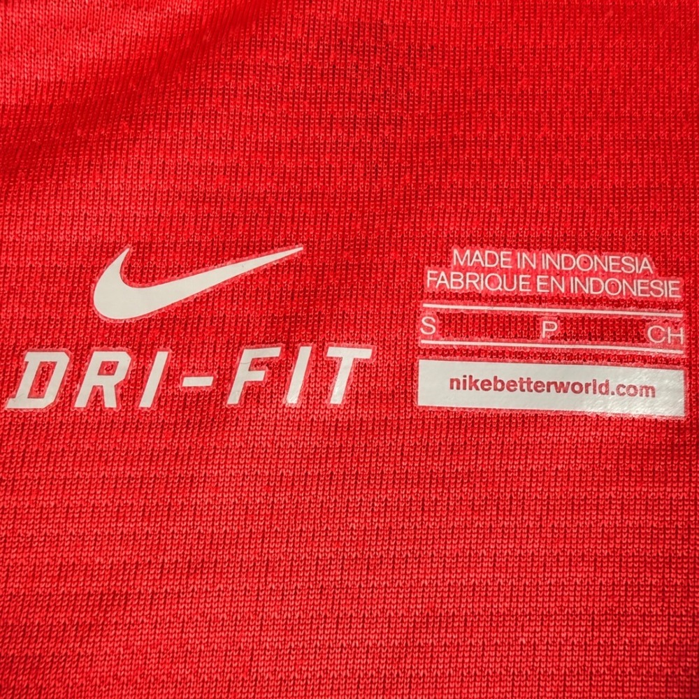 Nike Manchester United AON Jersey Polo Shirt Small Red Dri-Fit‎ Soccer Futbol - Picture 7 of 7